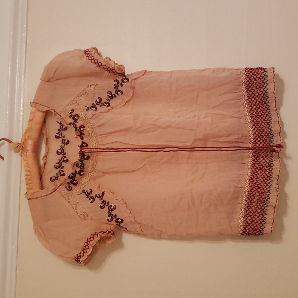 Vintage Peasant Blouse XS